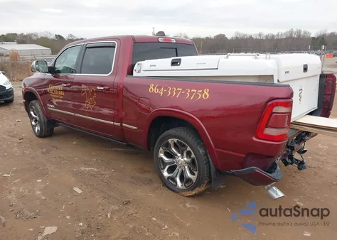 2020 Ram 1500 Limited 4X4 6'4 Box z USA, uszkodzony, nr VIN 1C6SRFPT0LN110515